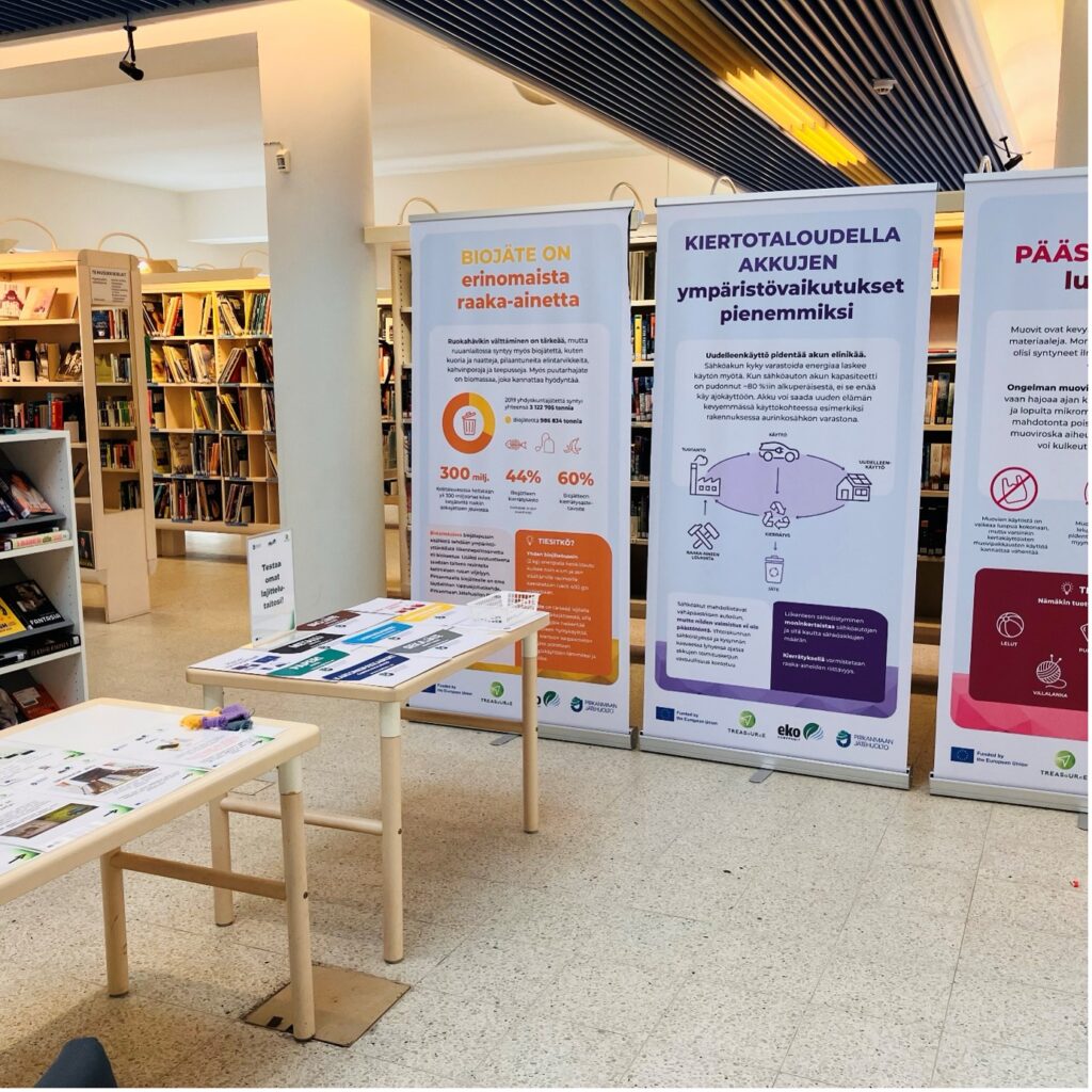 Figure 2 - The tour in Hervanta library